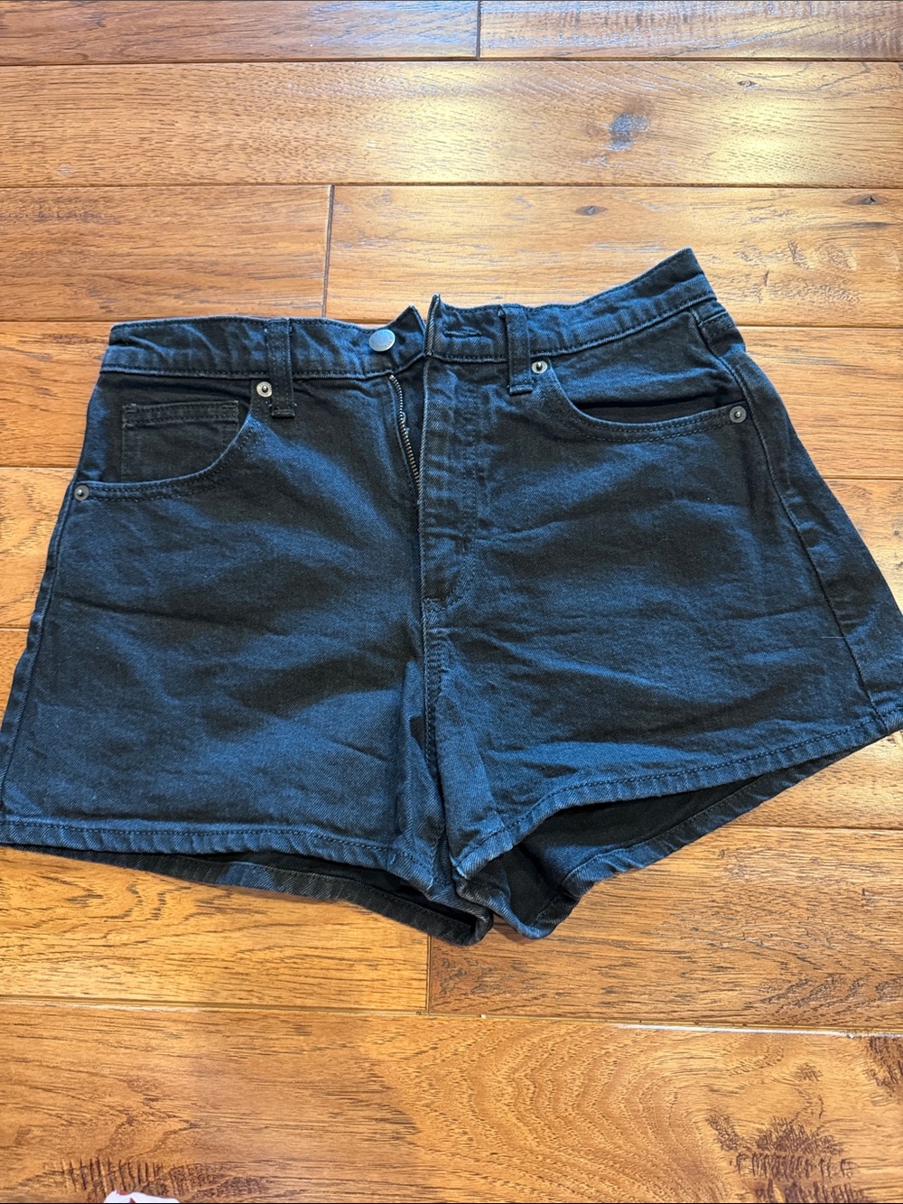 Universal Thread black denim shorts